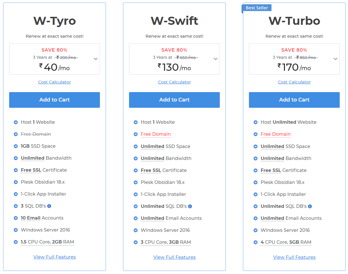 Milesweb hosting